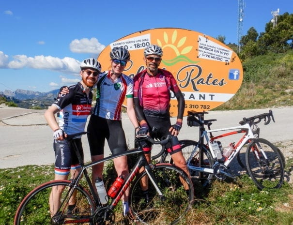 Boek een fietsvakantie in de Costa Blanca met of zonder tourbegeleiding bij Cycling Con Gusto